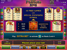 Pharaohs King Gratis spielen