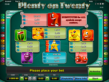 Plenty on Twenty Gratis spielen