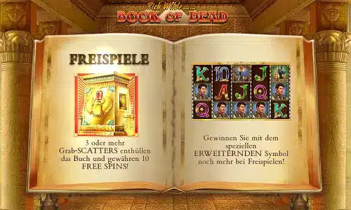 Book of Dead Freispiele