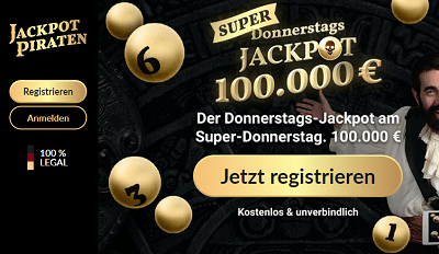 Jackpot Piraten Donnerstags Jackpot